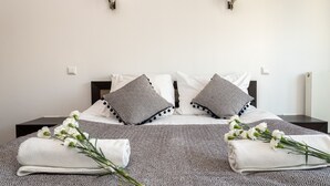 Departamento empresarial | 1 habitación, tabla de planchar con plancha, wifi gratis y ropa de cama 