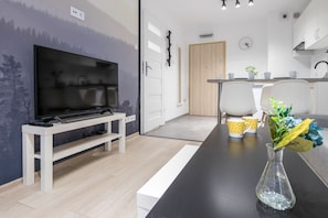 Business Apartment | Seterika/papan seterika, Wi-fi percuma, cadar katil