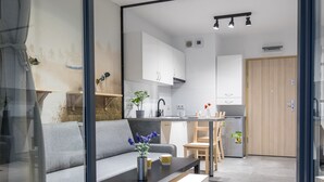 Economy Apartment | Iron/ironing board, WiFi (free), bed sheets - WS Concept House Apartments (Kraków)