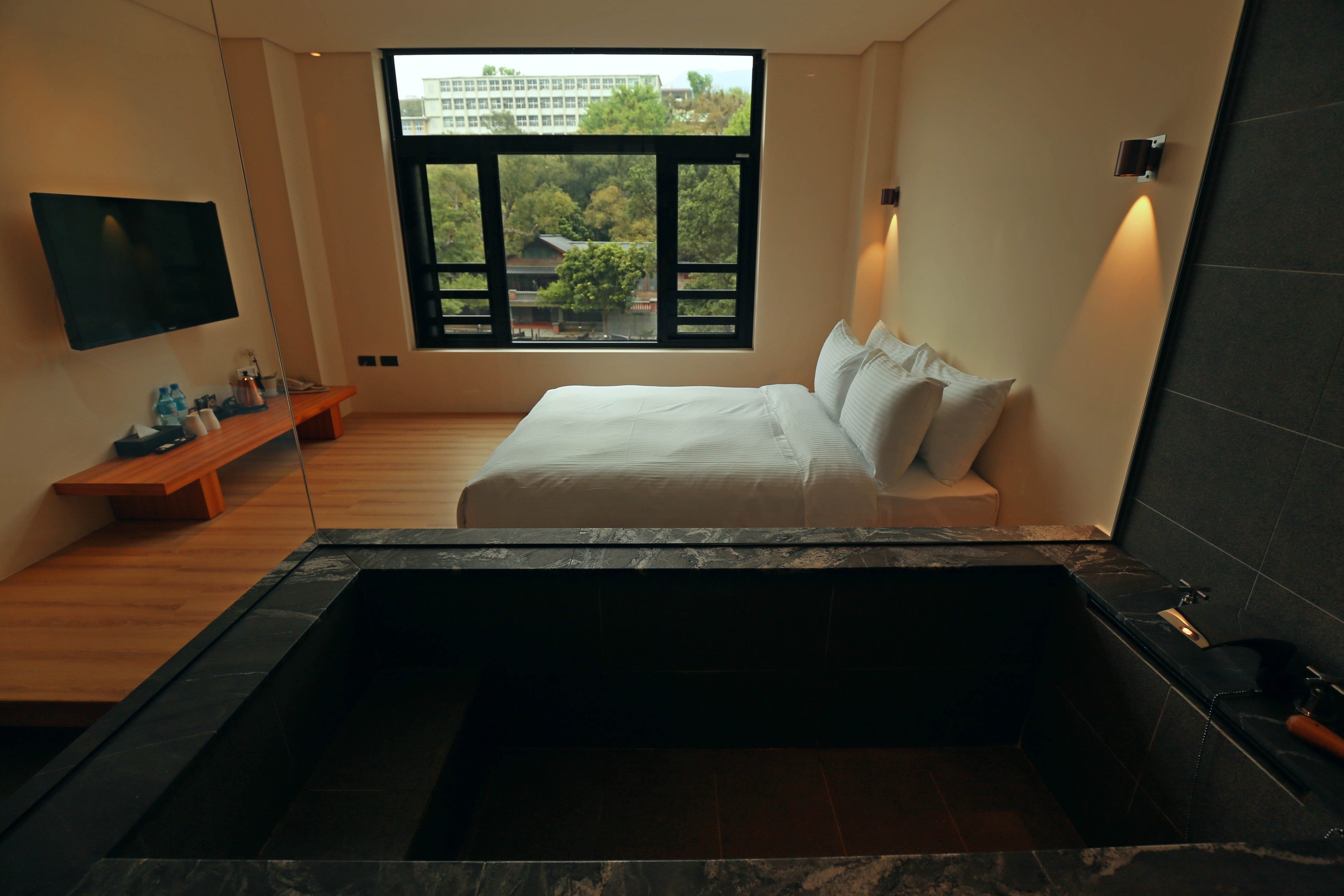 오리/거위털 이불, 암막 커튼, 무료 WiFi, 침대 시트