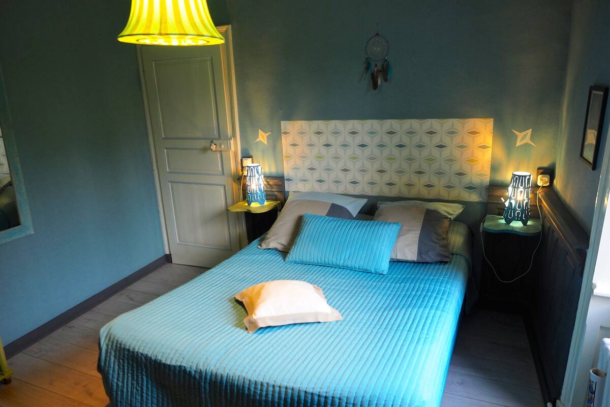 Individually decorated, individually furnished, blackout curtains