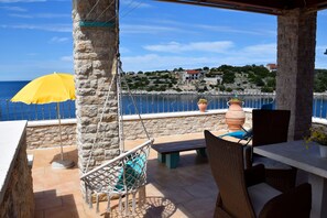 Appartement Supérieur, vue mer | Vue de la chambre