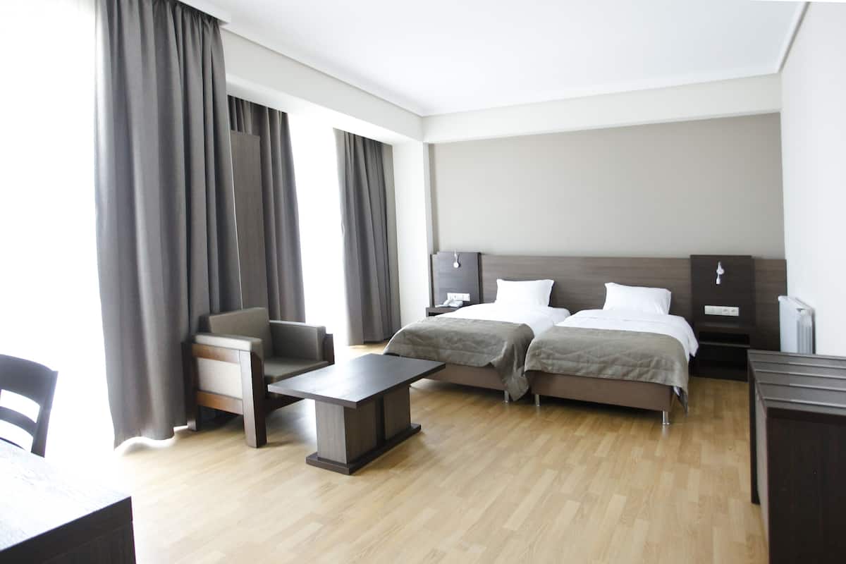 Deluxe Twin Room | In-room safe, desk, blackout drapes, soundproofing