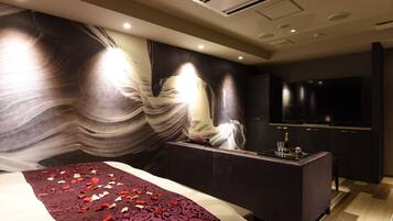 Doppelzimmer (Deluxe) | Hochwertige Bettwaren, kostenloses WLAN, Bettwäsche