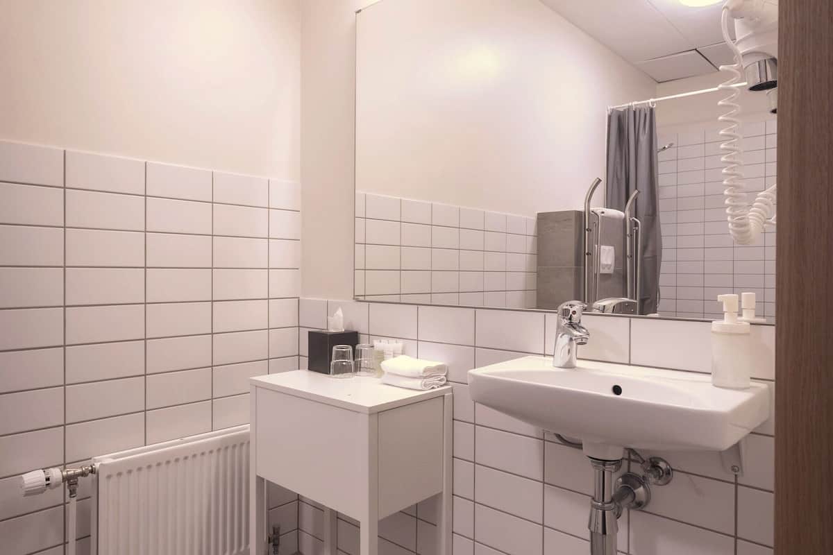 double or twin room, private bathroom | bathroom | shower, free toiletries, hair dryer, towels