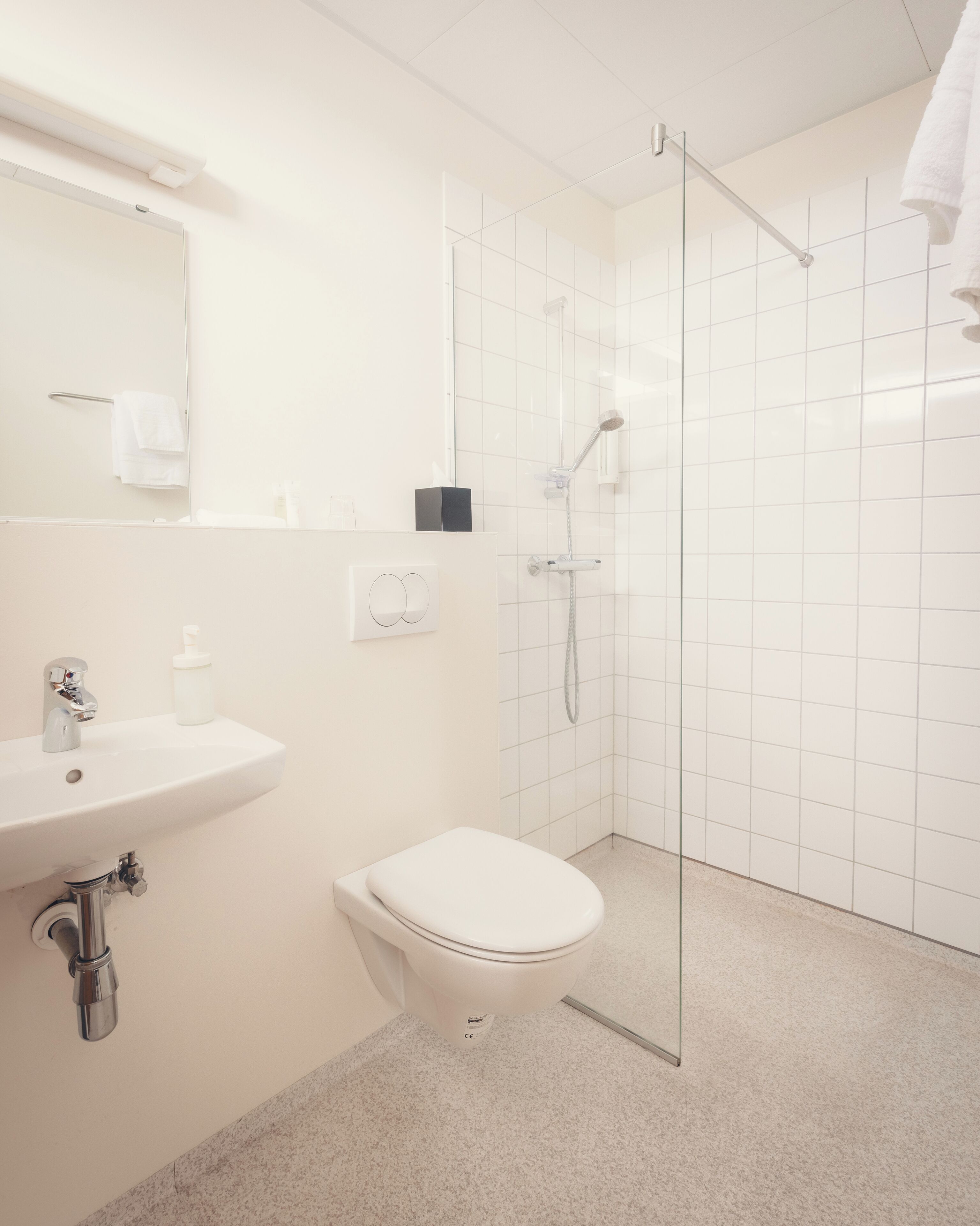 single room, private bathroom | bathroom | shower, free toiletries, hair dryer, towels