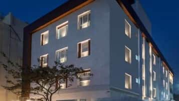 Fassade der Unterkunft