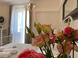 In-room safe, iron/ironing board, free cots/infant beds, free WiFi