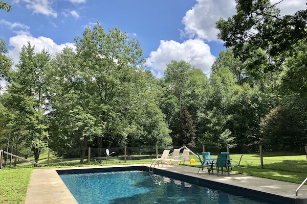 Private, secluded pool—perfect for quiet, relaxing escapes.