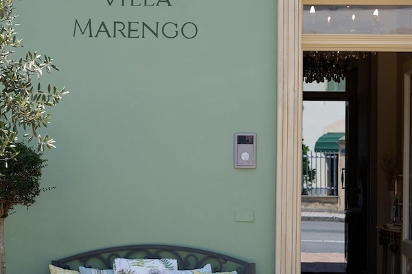 Fassade der Unterkunft