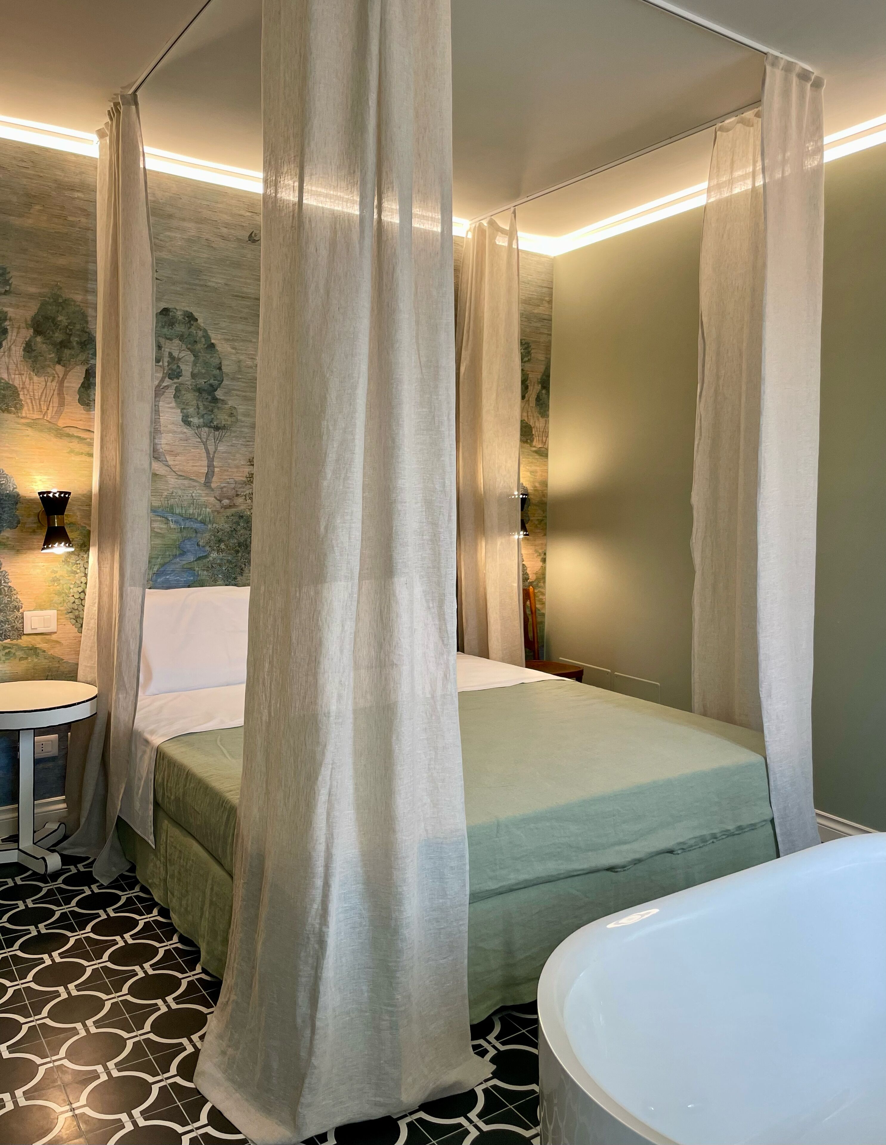 Luxury Room | Living area | Flat-screen TV