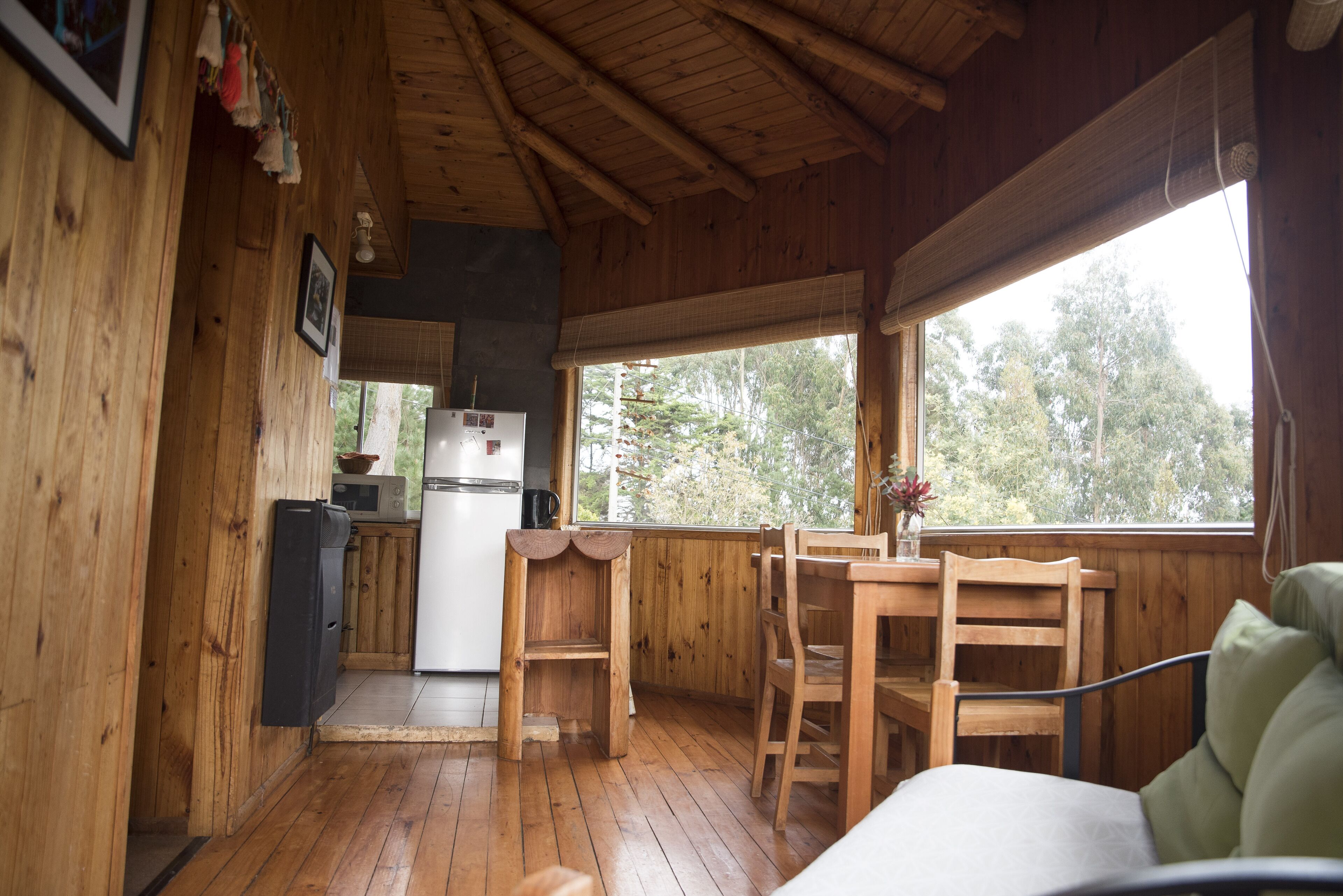 Family Cabin | Living area | 32-inch LED TV with cable channels, TV