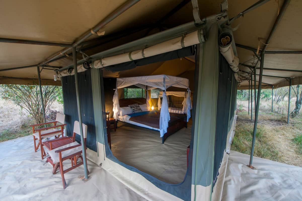 Luxury Tent, 1 Double Bed | Desk, bed sheets