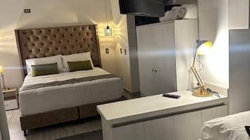 Superior Double or Twin Room, Multiple Beds, Balcony, City View | Blackout drapes, free WiFi, bed sheets