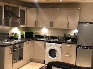 Microwave, oven, dishwasher