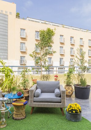 Utendørs bankettområde