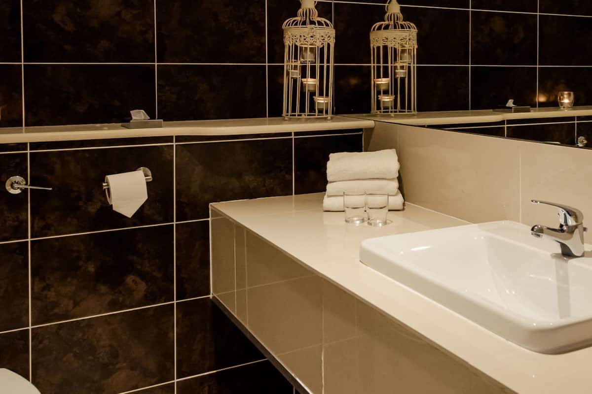 Baño | Amenidades de baño gratuitas, secadora de cabello, toallas