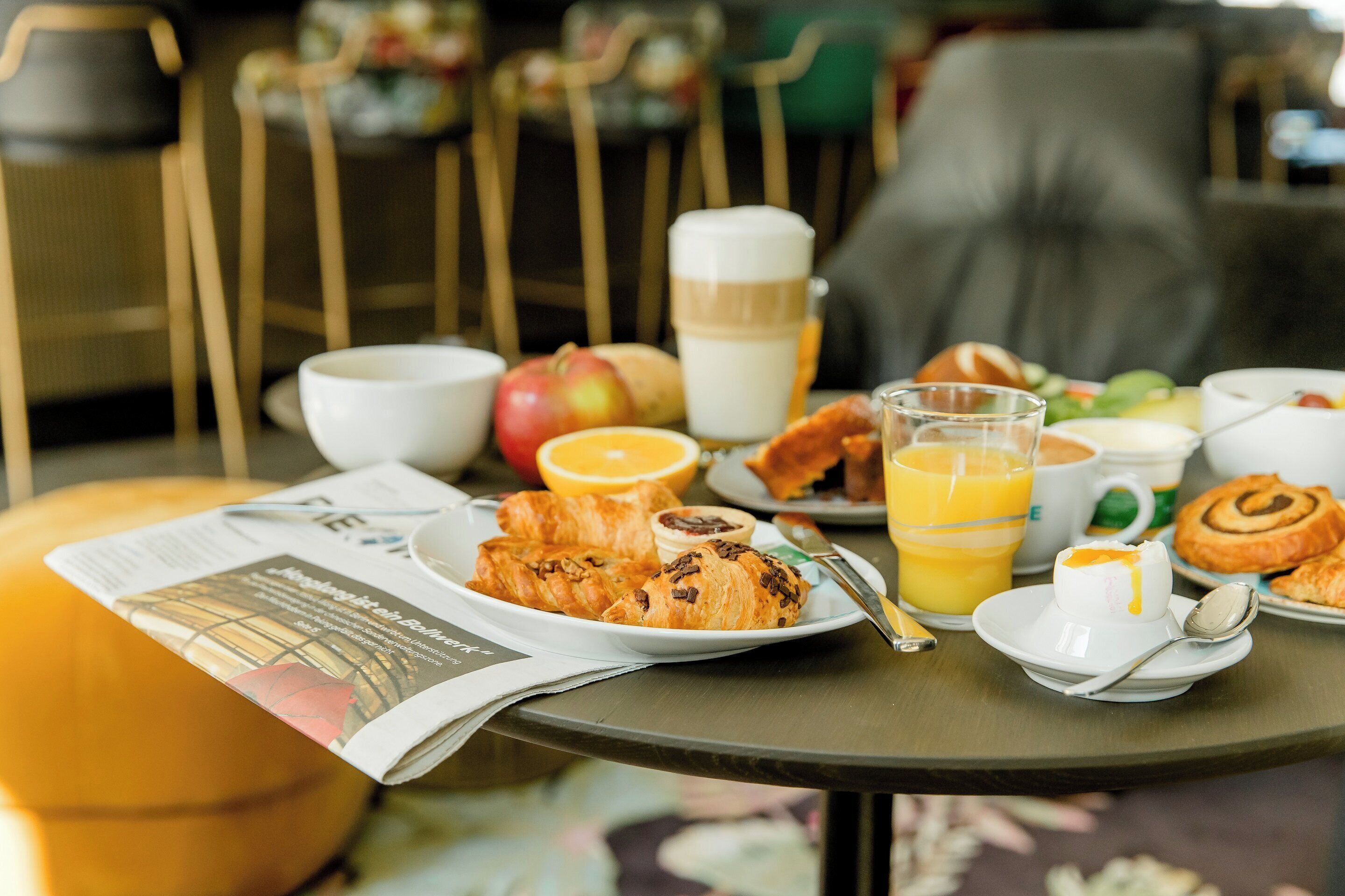 daily continental breakfast for a fee