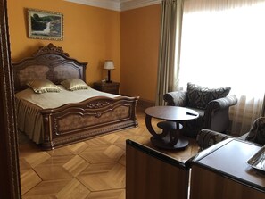 Family Room, Multiple Beds | Desk, soundproofing, iron/ironing board, rollaway beds - Family House (Bataisk)