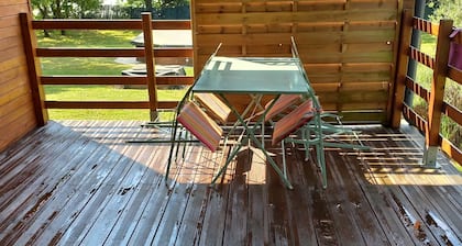 Alquiler Montolieu 2 pers. + posible niño pequeño con piscina
