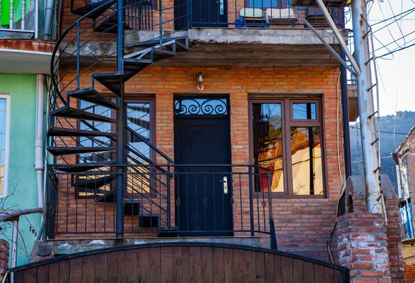 Exterior detail - House with Terrace and Wine cellar (Dzveli Tbilisi)