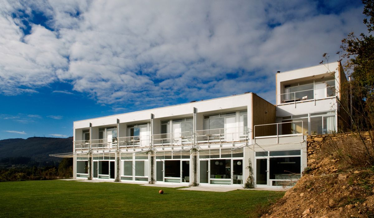 Façade de l’hébergement