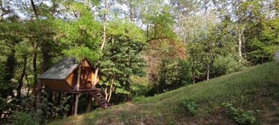 Casa de la torre romántica con piscina (Ravenna, Bolonia, Florencia)