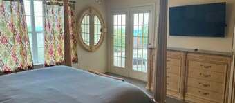 City Lights by Night and Mountains by Day