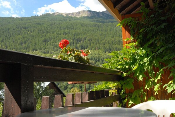 Vue depuis l’hébergement