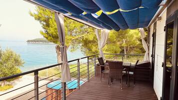 Mobile Home Sea View with Jacuzzi | Terrace/patio