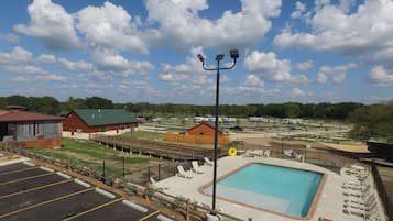 Seasonal outdoor pool