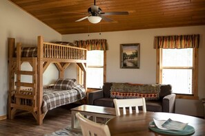 Bunk House | 1 bedroom, premium bedding, pillow-top beds, bed sheets - The Silver Spur Resort - Campsite (Canton)