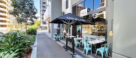 Opções para refeição ao ar livre