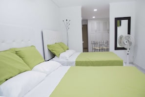 1 Schlafzimmer, kostenloses WLAN, Bettwäsche