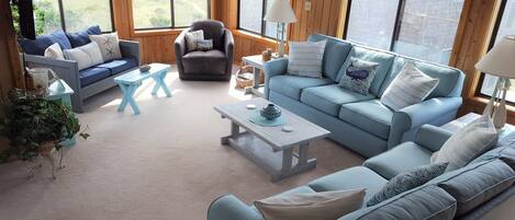 Smart-TV, DVD-Player, Bücher, Videothek