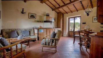 Apartamento superior, 2 quartos, vista para o lago | Cozinha privada