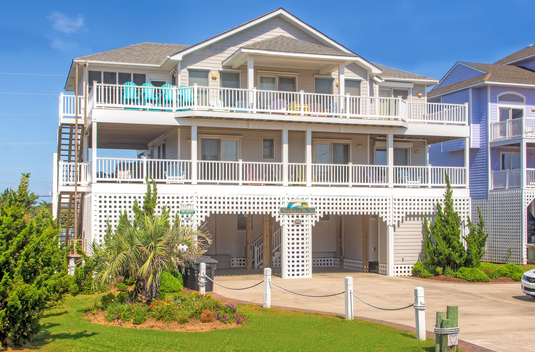 Semi-Oceanfront House with Pool, Hot Tub, Game Room, Home Theater, + Cargo Lift