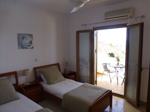 3 bedrooms, in-room safe, iron/ironing board, free WiFi