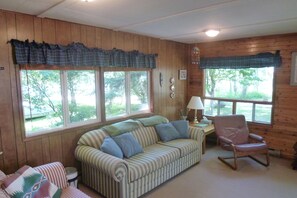 Smart TV, DVD player, books