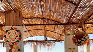 خيمة كلاسيكية - منظر للجبل | شرفة/رواق