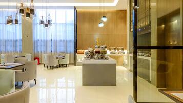 Buffet breakfast for a fee