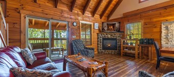 Mockingbird Cabin på Hummingbird Hills (Hocking Hills område)