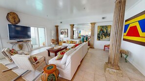 TV - Bay View Villas 209 | Panoramic Views, Community Pool (Tybee Island)