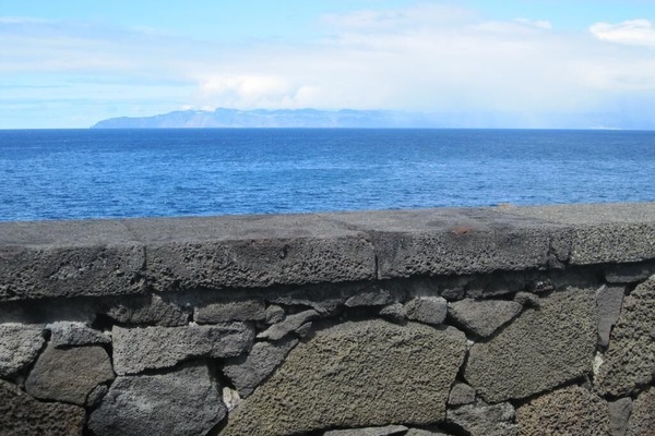 Blick von der Unterkunft