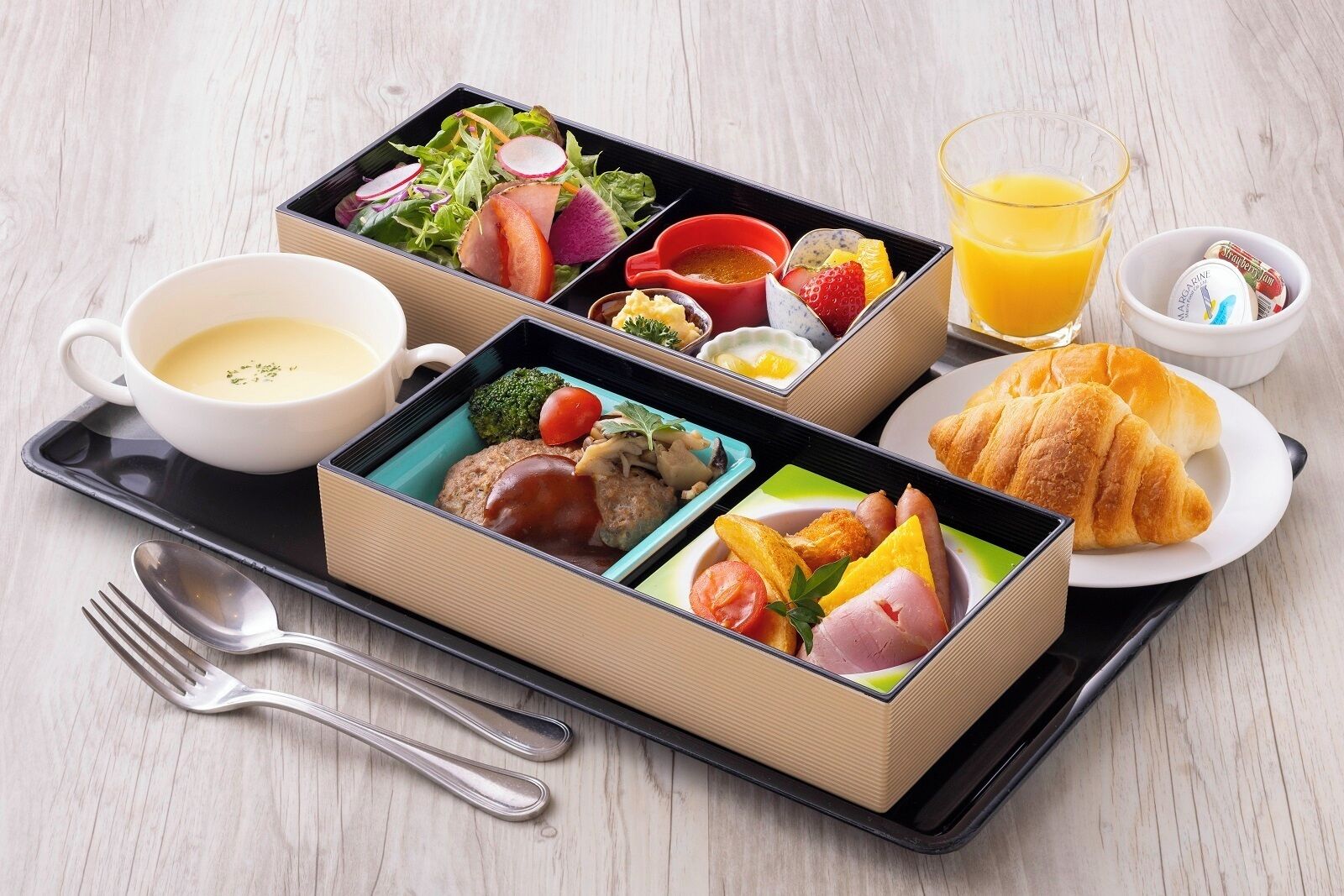 daily japanese breakfast (jpy 1540 per person)