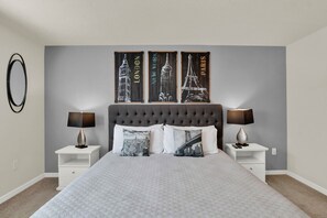 5 bedrooms, iron/ironing board, WiFi, bed sheets