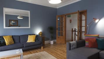 Laptop workspace, iron/ironing board