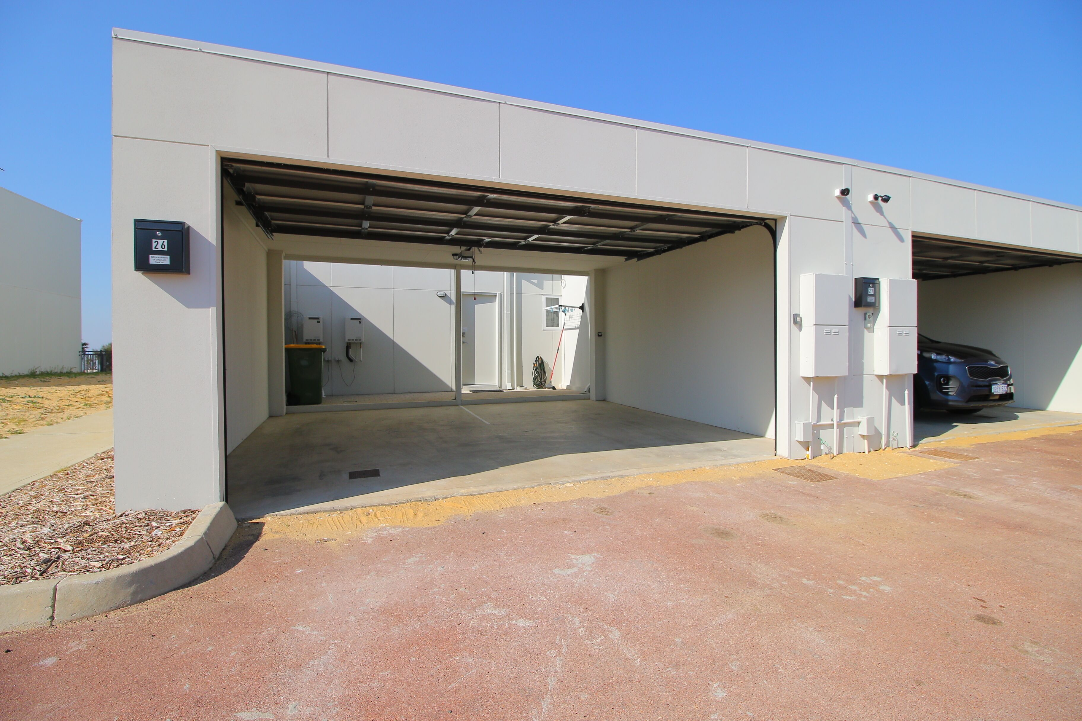 Enceinte de l’hébergement