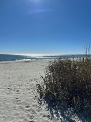 Una spiaggia nelle vicinanze