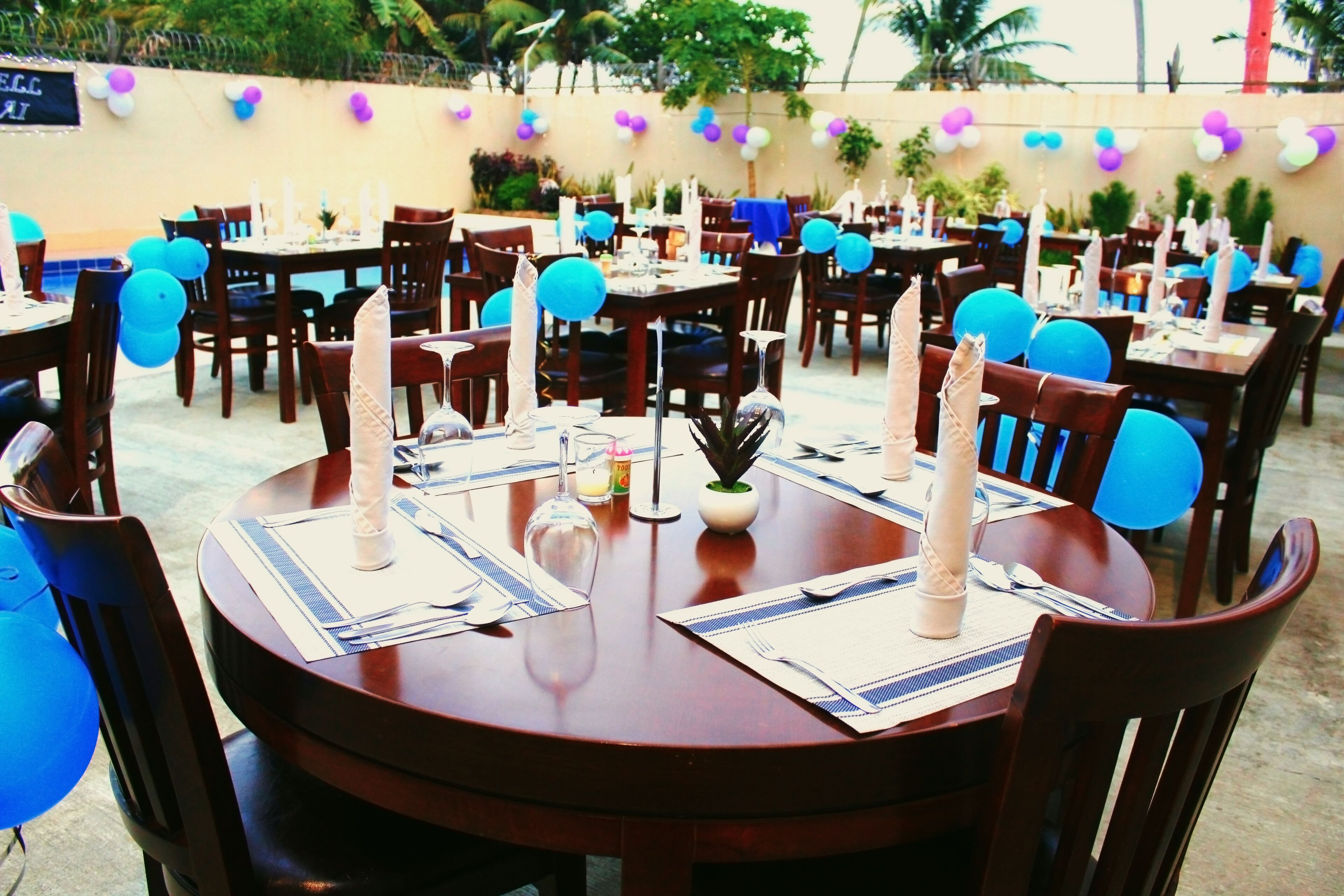 Outdoor dining